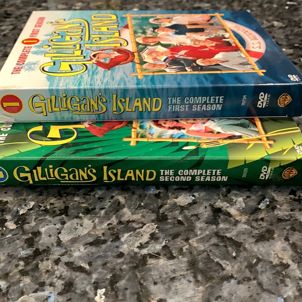 Classic Gillan’s Island DVDs, Complete Season 1 and 2